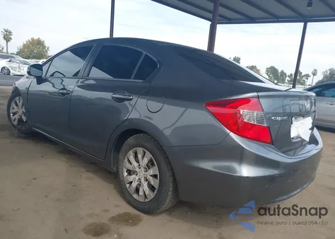 2012 Honda Civic Lx z USA, uszkodzony, nr VIN 19XFB2F5XCE001168